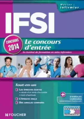 Couverture du produit · IFSI Le concours d'entrée concours 2014