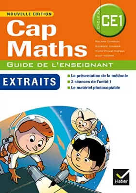Couverture du produit · CAP MATHS CE1 éd. 14- Extrait du guide de l'enseignant