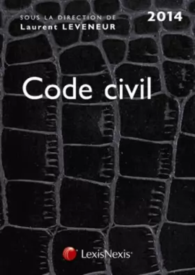 Couverture du produit · Code civil 2014 croco noir