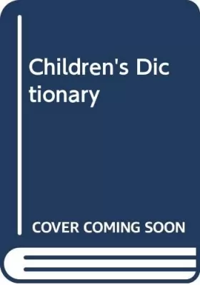 Couverture du produit · Children's Dictionary