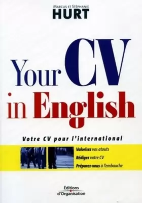 Couverture du produit · Your CV in english: Votre CV pour l'international