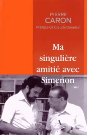 Couverture du produit · Ma singulière amitié avec Simenon