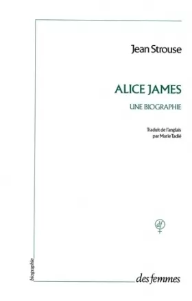Couverture du produit · Alice James