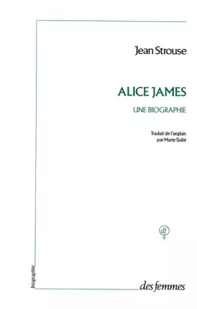Couverture du produit · Alice James