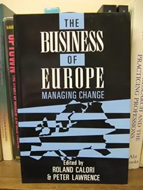 Couverture du produit · The Business of Europe: Managing Change