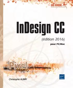 Couverture du produit · InDesign CC (édition 2016) - pour PC/Mac