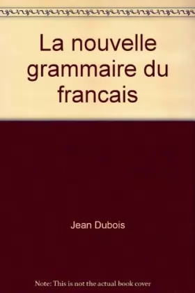 Couverture du produit · La nouvelle grammaire du francais