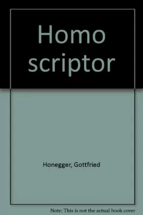 Couverture du produit · Homo scriptor