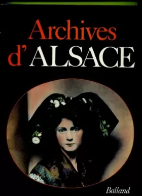 Couverture du produit · Archives D'Alsace