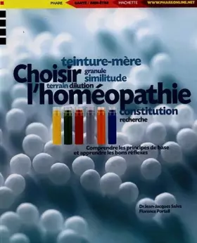 Couverture du produit · Choisir l'homéopathie