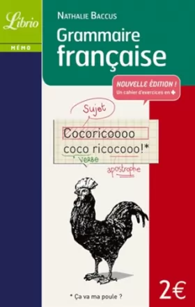 Couverture du produit · Grammaire française
