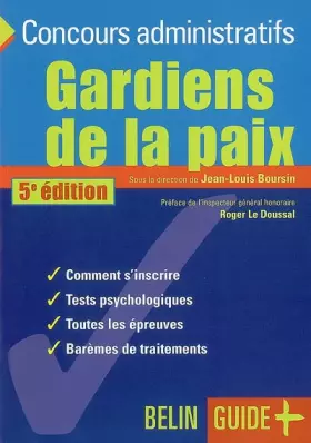 Couverture du produit · Gardiens de la paix: 5e édition