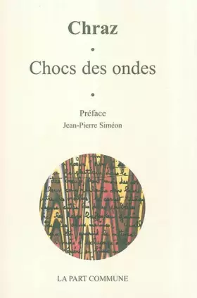 Couverture du produit · Chocs des ondes