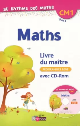 Couverture du produit · Au rythme des maths CM1 • Livre du maître avec CD-Rom