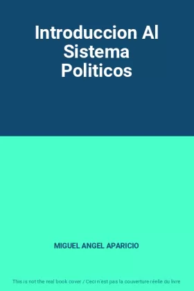 Couverture du produit · Introduccion Al Sistema Politicos