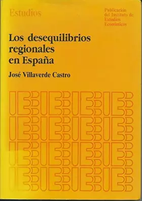 Couverture du produit · Los desequilibrios regionales en España