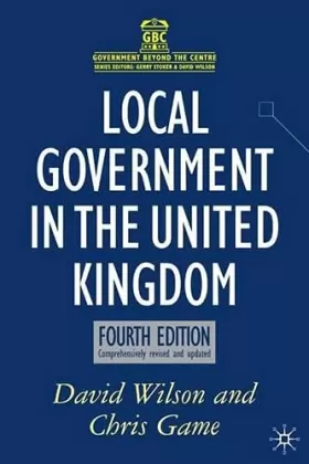 Couverture du produit · Local Government in the UK