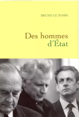 Couverture du produit · Des hommes d'Etat