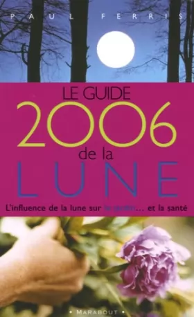 Couverture du produit · Guide 2006 de la lune