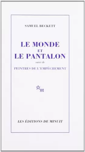 Couverture du produit · Le Monde Et Le Pantalon (Minuit) (French Edition) by Samuel Beckett(1989-12-31)
