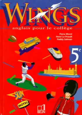 Couverture du produit · Wings, 5e, LV1. Livre de l'élève