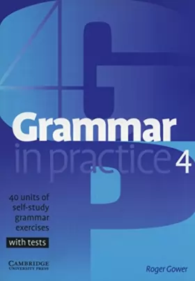 Couverture du produit · Grammar in Practice 4