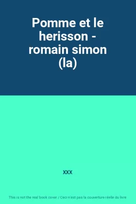 Couverture du produit · Pomme et le herisson - romain simon (la)
