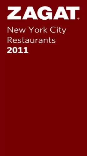 Couverture du produit · Zagat New York City Restaurants 2011