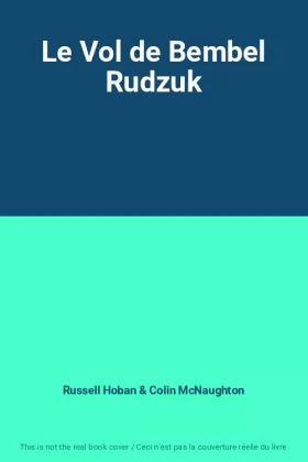 Couverture du produit · Le Vol de Bembel Rudzuk