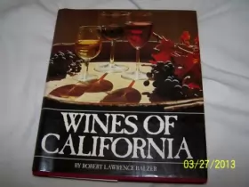 Couverture du produit · Wines of California