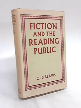 Couverture du produit · Fiction and the Reading Public