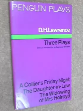Couverture du produit · Three Plays