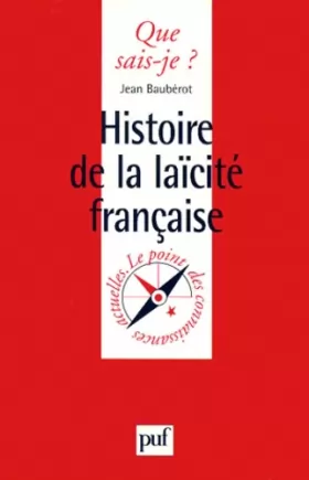 Couverture du produit · Histoire de la laïcité française