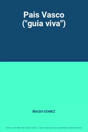 Couverture du produit · Pais Vasco ("guia viva")