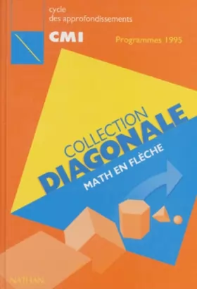 Couverture du produit · Diagonale, CM1. Livre de l'élève, édition 1995-1996