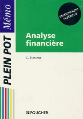 Couverture du produit · Analyse financière : Enseignement supérieur, BTS... IUT, DECF...