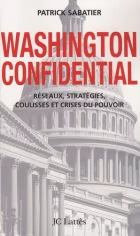 Couverture du produit · Washington confidential