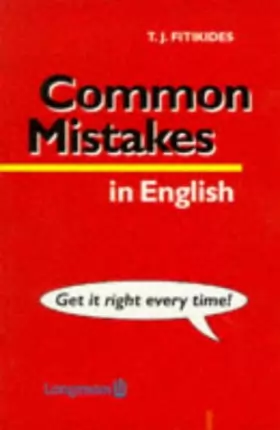 Couverture du produit · Common Mistakes in English