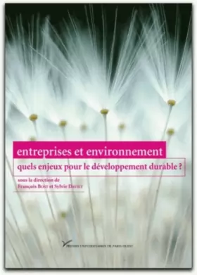 Couverture du produit · Entreprises et environnement : quels enjeux pour le développement durable ?