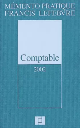 Couverture du produit · Comptable 2002. 21ème édition