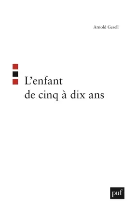 Couverture du produit · L'Enfant de cinq à dix ans