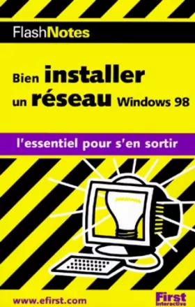Couverture du produit · Bien installer un réseau Windows 98