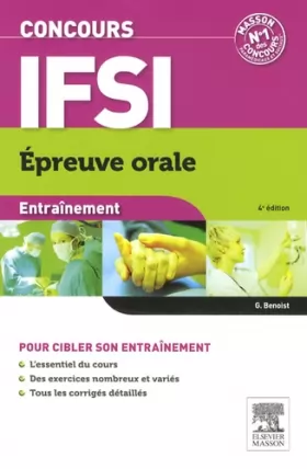 Couverture du produit · Concours IFSI Entraînement Épreuve orale