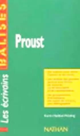 Couverture du produit · Proust : Résumés, commentaires critiques, documents complémentaires