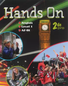 Couverture du produit · Anglais 2e pro : Hands on Level 1 A2-B1 (1CD audio)