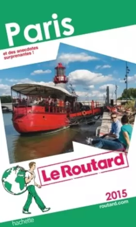 Couverture du produit · Guide du Routard Paris 2015
