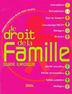 Couverture du produit · Le Droit de la famille : Guide juridique