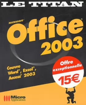 Couverture du produit · Office R 2003