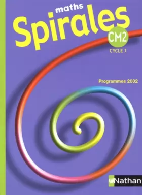 Couverture du produit · Spirales CM2