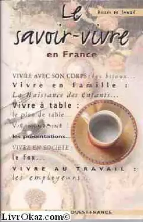 Couverture du produit · Le savoir-vivre en France